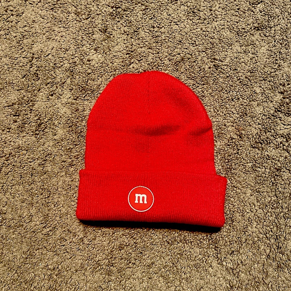 Red M&M Beanie
